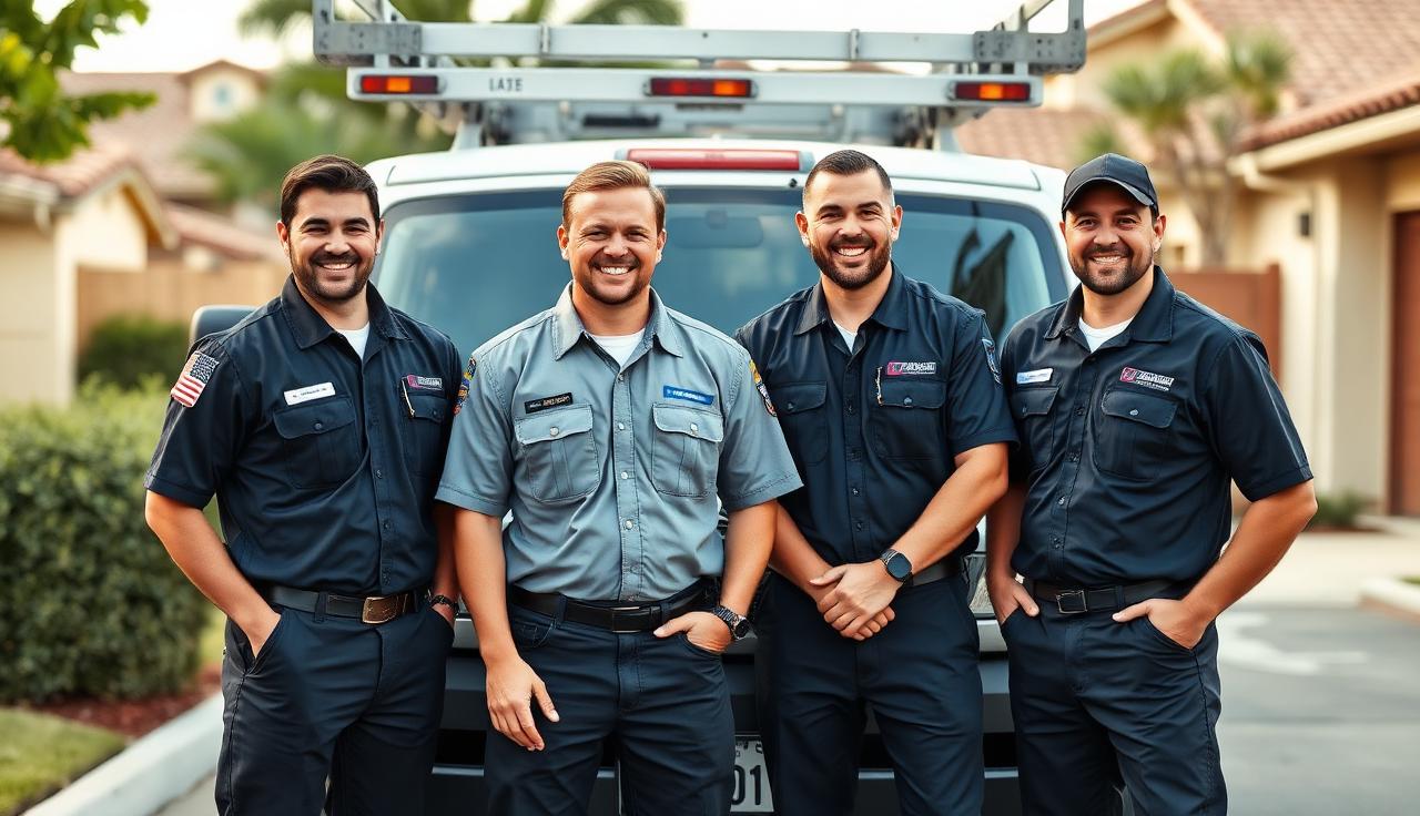 Garage Door Costa Mesa professional technician team